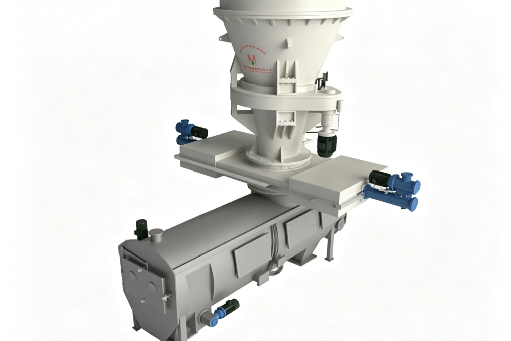 Automatic silo blockage prevention equipment for coal and ash handling systems