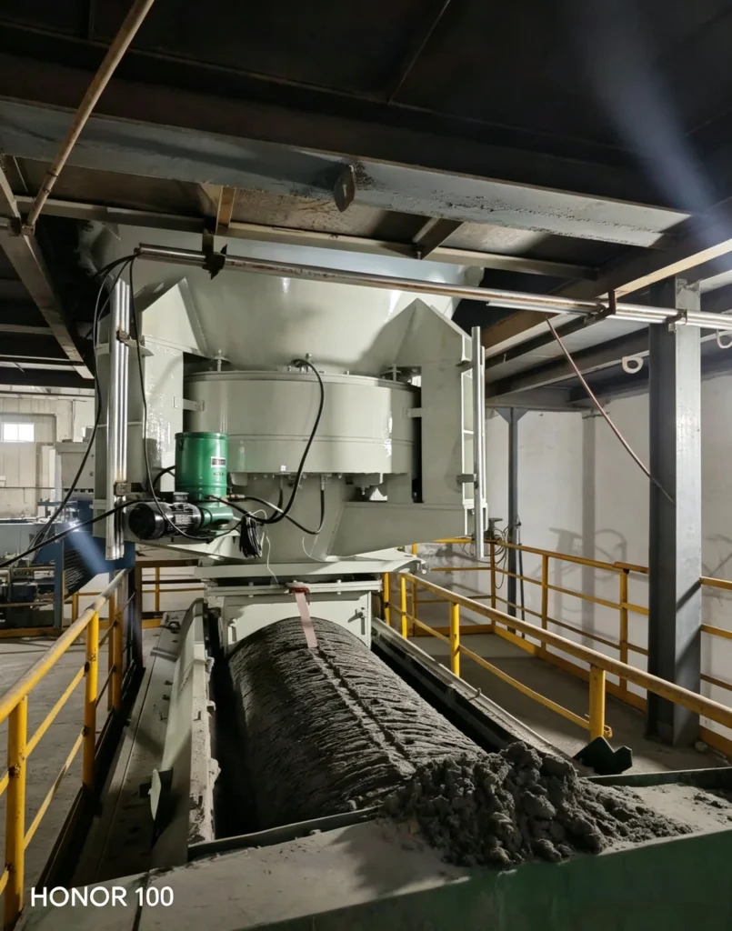 Cement powder silo discharge solution in cement plant